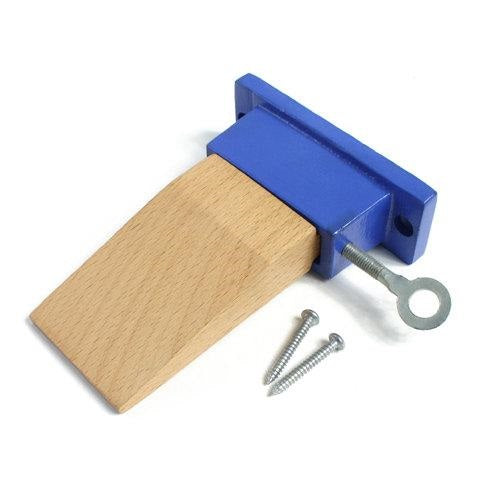 bench pin - bench pin with metal holder -  bench pin with metal plate