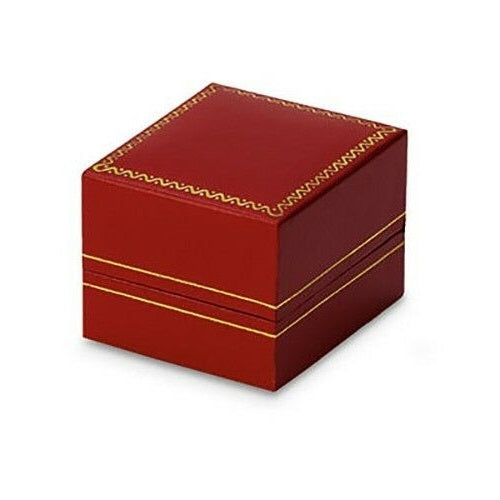 leatherette jewelry box - leatherette finger ring box - leatherette ring box - cartier style finger ring box - cartier style ring box - cartier style jewelry box - classic style finger ring box - classic style ring box - classic style jewelry box
