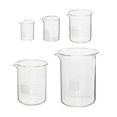 pyrex beakers - glass beakers