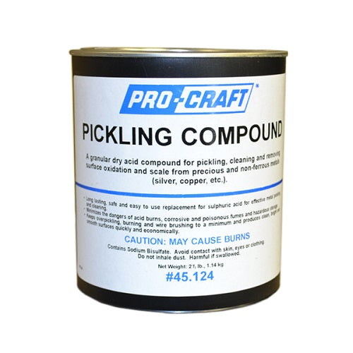pickling compound - procraft - pro craft - pro craft pickling compound - procraft pickling compount - pickling powder - pickling compound powder - jewelry pickling compound - jewellery pickling compound