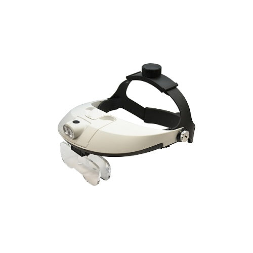 led magnifier - led magnifier with headband - setters magnifier - jewelers magnifier - jewellers magnifier - magnifier for stone setting