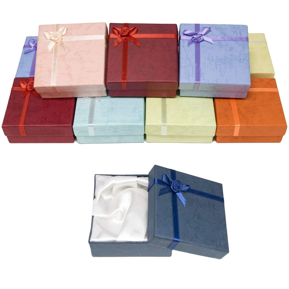 flower bow tie bangle box - flower bow tie jewelry box - bow tie jewelry box - DK8W