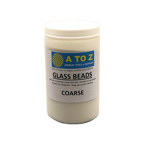 COARSE GLASS BEADS