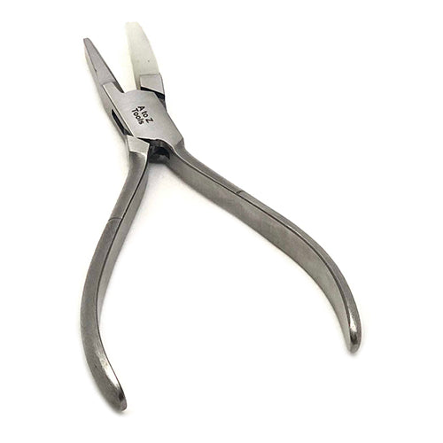 nylon flat and half round nose plier - a to z nylon flat and half round nose plier - jewelry pliers - jewellery pliers