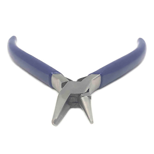 intergrooved ring forming pliers - round intergrooved ring forming pliers - ring forming pliers - jewelry pliers - jewellery pliers - a to z ring forming pliers