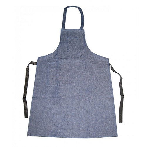 blue denim apron - polishing apron