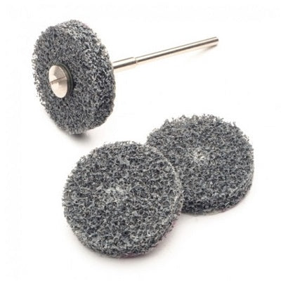 Scotch Brite Polishing Wheel 12-Pack - Coarse Grit For Dental, Jewelry, 3D Clean-up